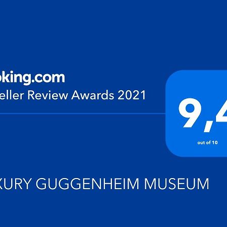 شقة Luxury Guggenheim Museum بلباو المظهر الخارجي الصورة